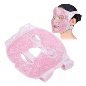 máscara facial gel tratamiento frío calor antifaz rostro